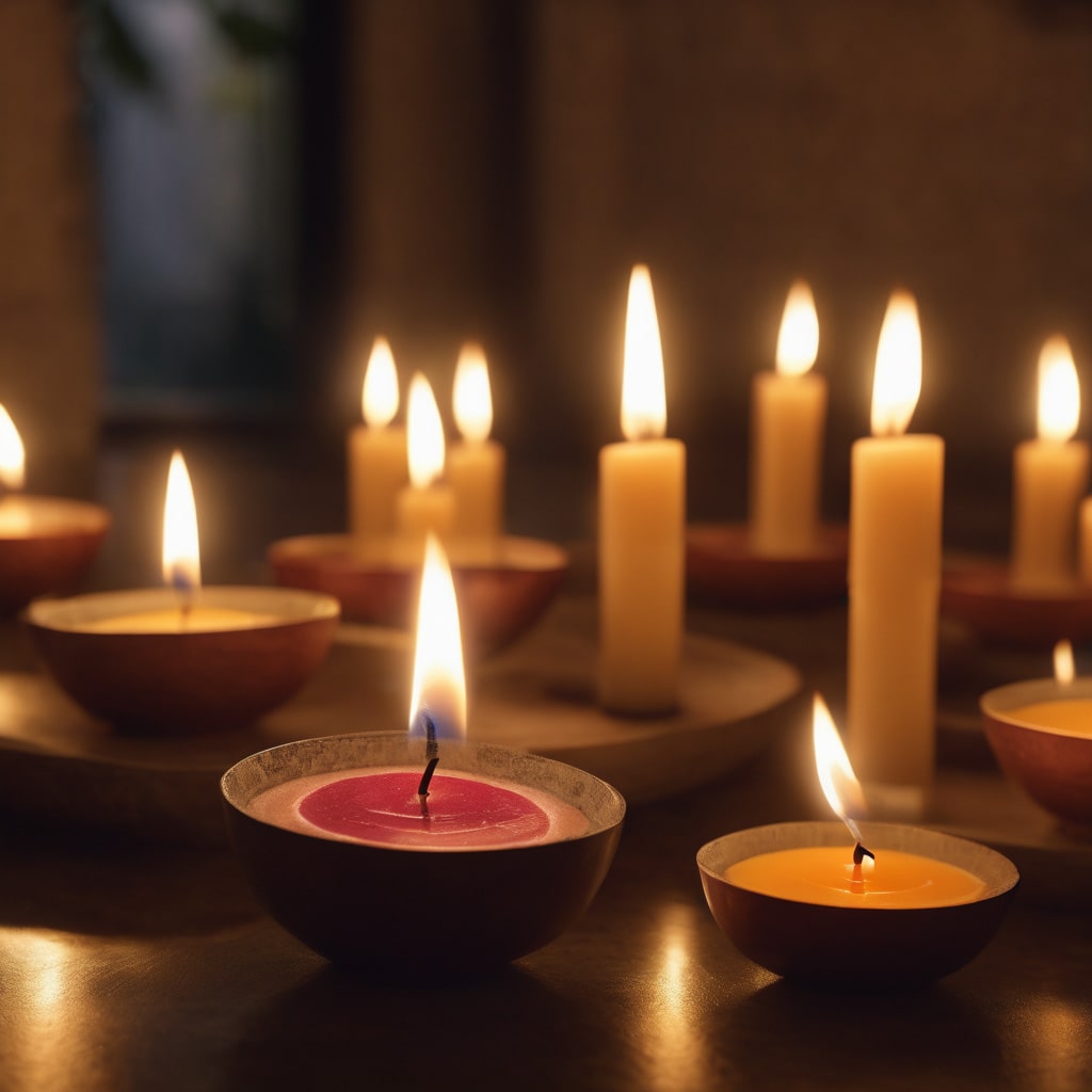 تقویت حافظه با شمع درمانی