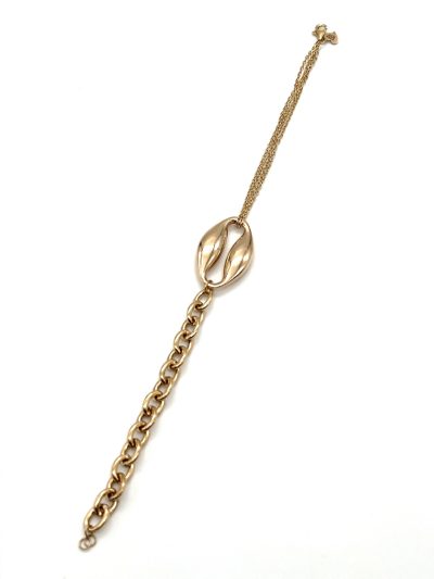 دستبند زنجیری طلا 4.61 GR زنانه زرد رنگ