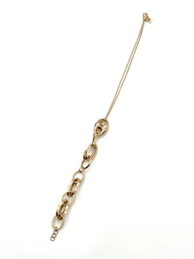 دستبند زنجیری طلا 3.61 GR زنانه زرد رنگ 1