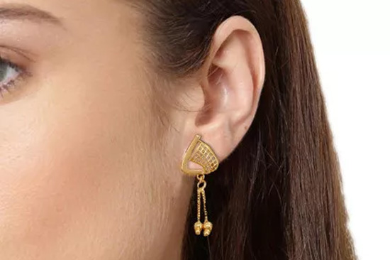 ۱۰ مدل گوشواره طلا مناسب استایل رسمی